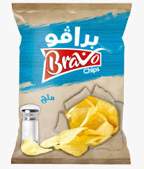 شيبسي برافو ب 10ج بالملح