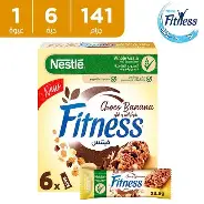 فتنس الواح بالشوفان  شكولاته و موز