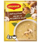 شوربة كريمة فطر ماجى