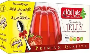 جلى حلو الشام فرولة عرض 4 اكياس