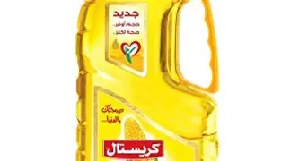 زيت كريستال ذرة 2.4 لتر