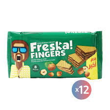 فريسكا فينجرز بكريمة البندق ب10