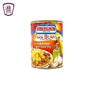 فول امريكانا بالحمص وزيت الزيتون