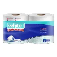 مناديل وايت مضغوط 2 بكره