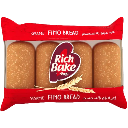 خبز برجر جليزد ريتش بيك 